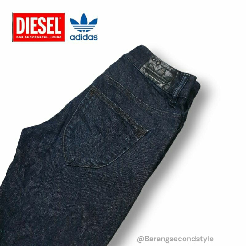 celana jeans diesel x adidas