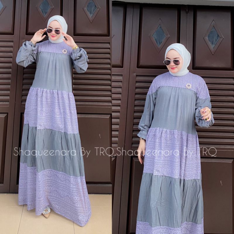 Dress ORIGINAL SHAQUEENARA By TRQ DESIGN NEWOZ // SHAQUEENARA // TRQ DESIGN