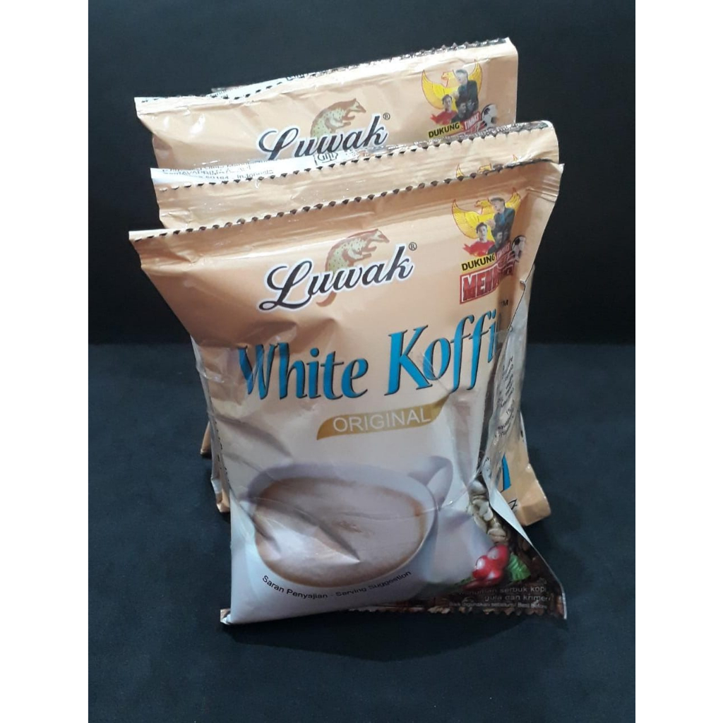 

LUWAK WHITE KOFFIE ORIGINAL ISI 10 SACHET X 20G