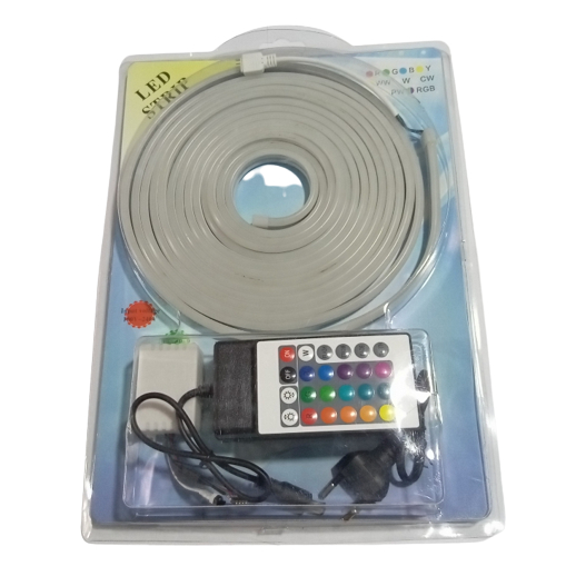 LED STRIP RGB+REMOTE 5 MTR LED STRIP MODEL BARU