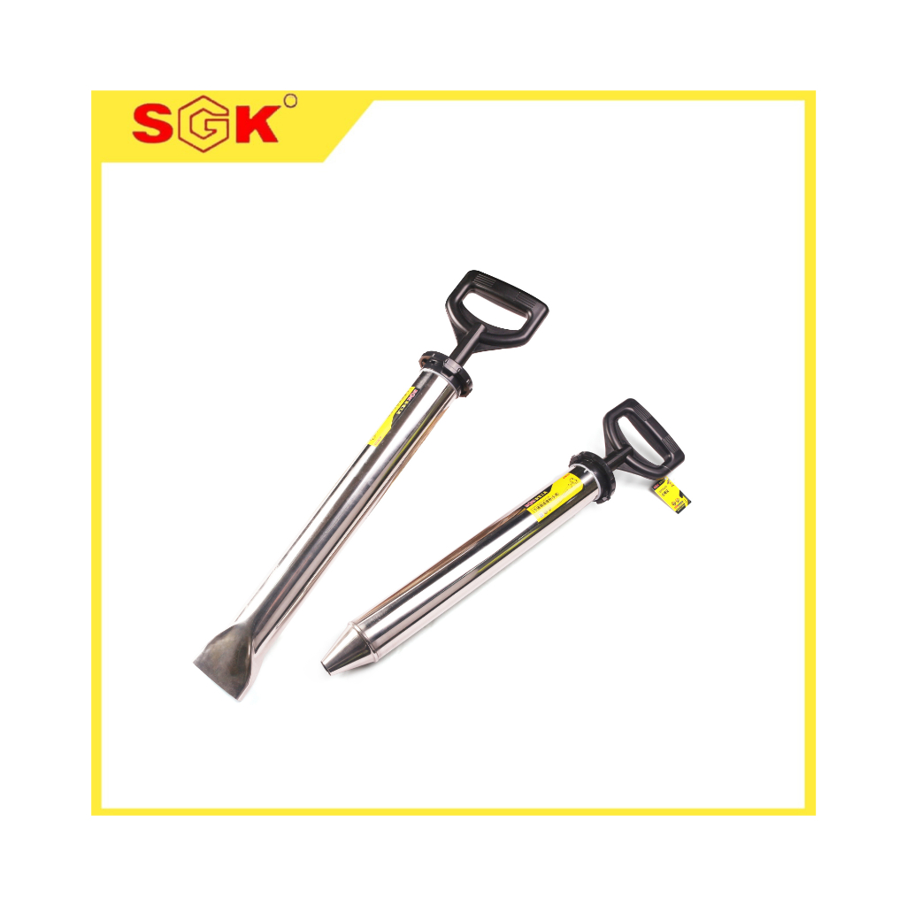 SGK Pompa Semen Caulking Gun Grout Pump Mortar Sprayer Stainless Steel UJUNG LANCIP