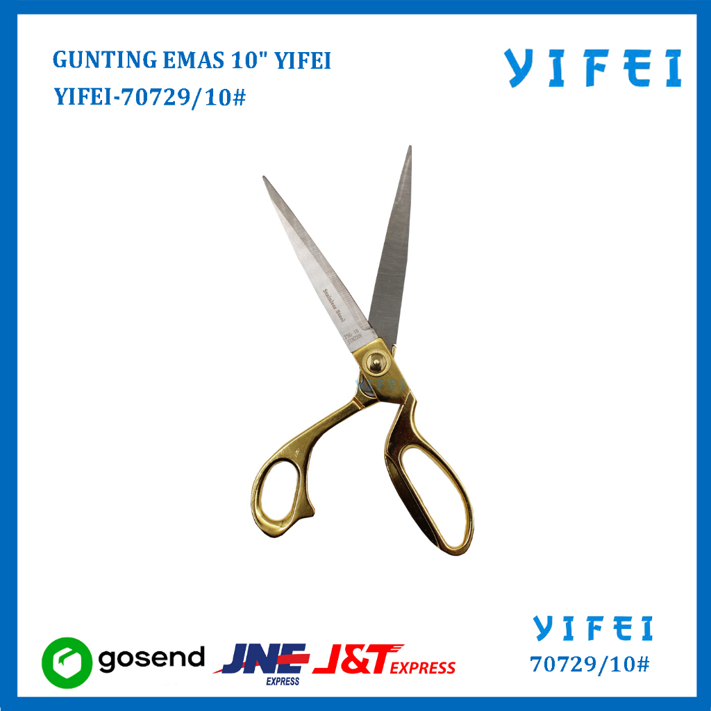 GUNTING EMAS 10&quot; YIFEI-70729/10#