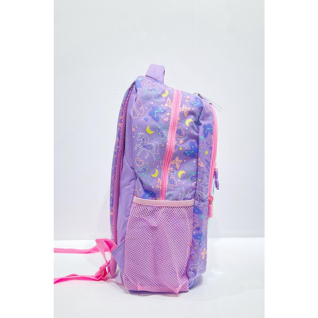 Tas Ransel Anak Smigg-le Purple Sky Backpack - SGL 10007#