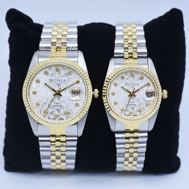 Jam Tangan Couple Pria Dan Wanita BONIA BNB10550-1116 &amp; BNB10550-3116 Original