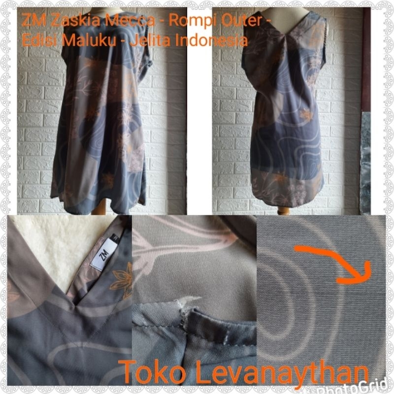 ZM Zaskia Mecca Maluku Rompi/Outer Ori (Preloved)