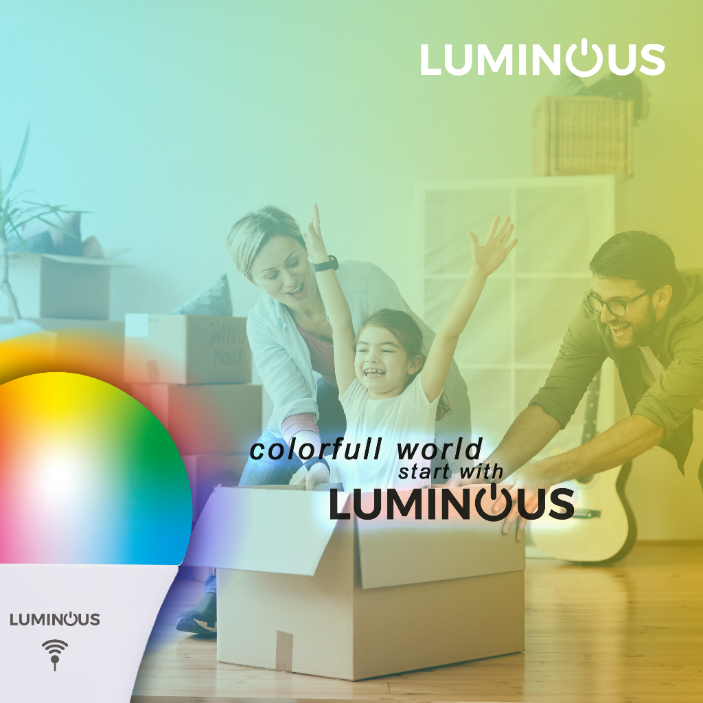 &quot;17 RB DOANG!&quot; LAMPU LED SMART BERUBAH WARNA LUMINOUS RGB LIGHT BULB WITH REMOTE CONTROL 15 WATT