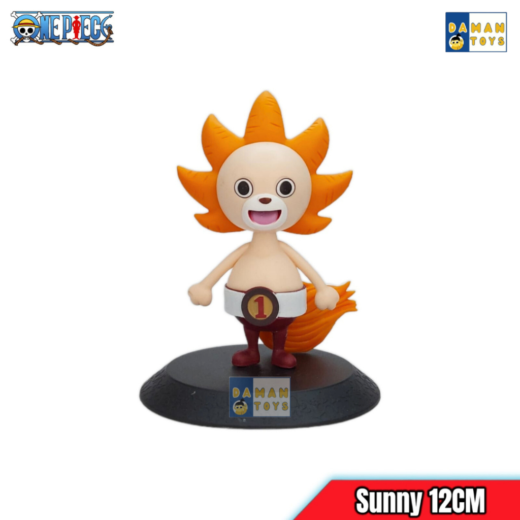 Action Figure One Piece Wcf  Luffy Sanji Chopper Franky Utah Brook Jinbei Sunny Anime Pajangan Koleksi