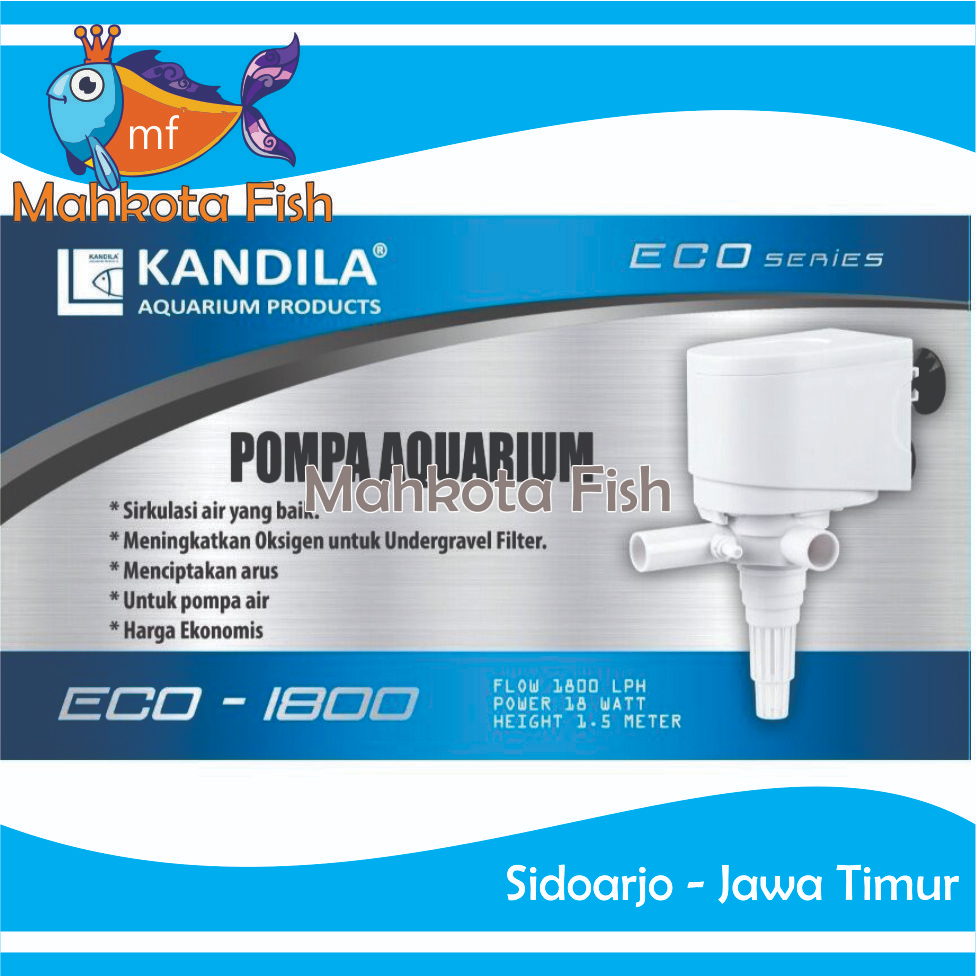 PAKET LENGKAP (K) KECIL 1800 Top Filter Aquarium KECIL &amp; Pompa Aquarium 1600 | HEMAT ENERGY (FREE Buble)