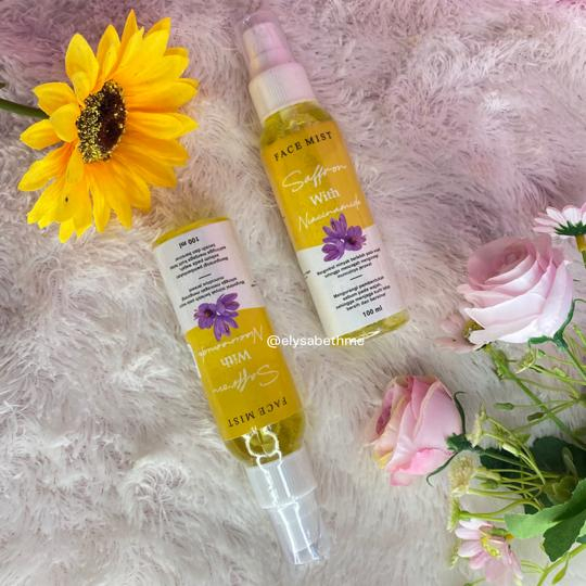 ✿ELYSABETHME✿ Face mist saffron original tonic wajah skincare