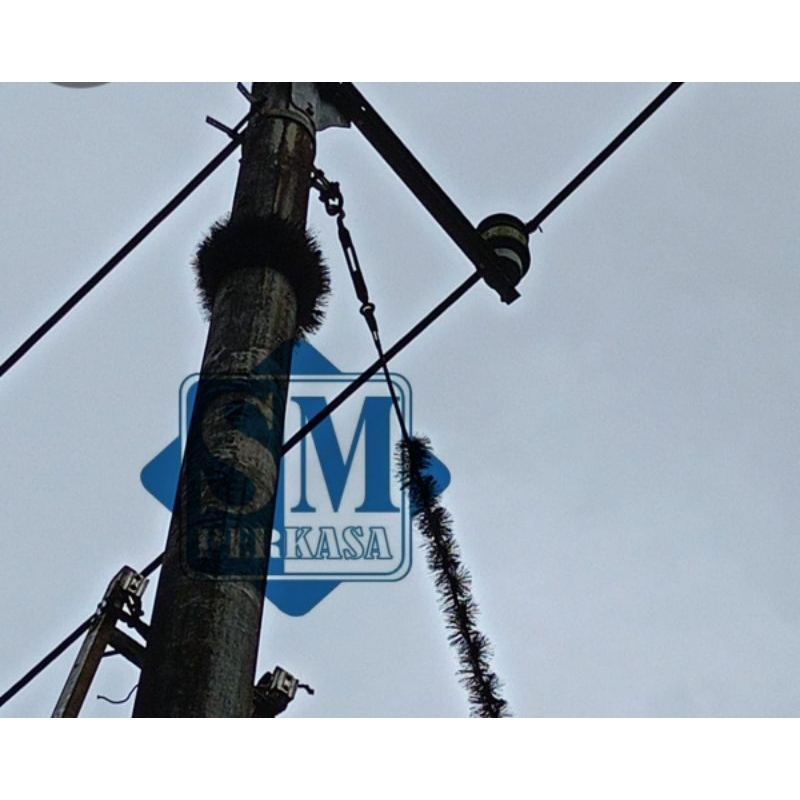 Ijuk kawat/ ijuk inti kawat/sikat ijuk kawat / fiber palm safety/ijuk duri penghalang penangkal anti