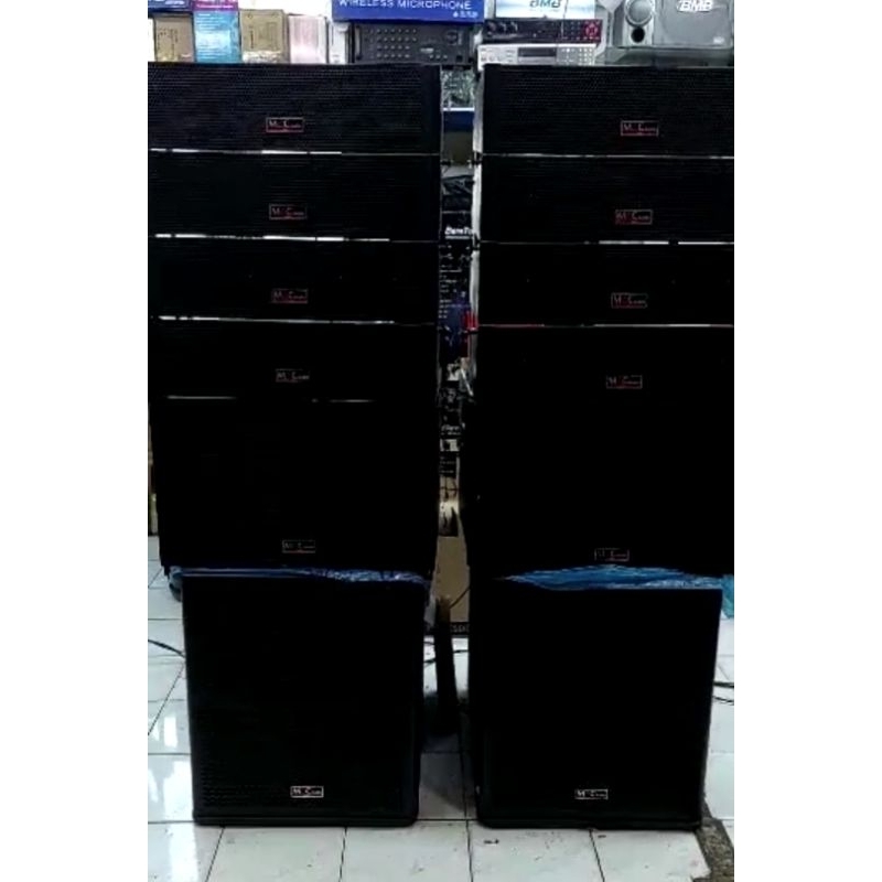 Paket Sound System Line Array Mac Audio Yamaha MGP16Xu 16ch indoor outdoor original