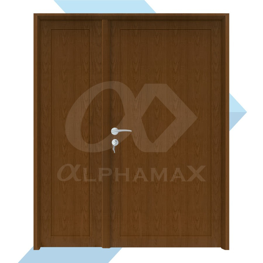 PINTU ALUMUNIUM ALPHAMAX Max 3-DSASP 1233x2100 Pintu Aluminium Modern