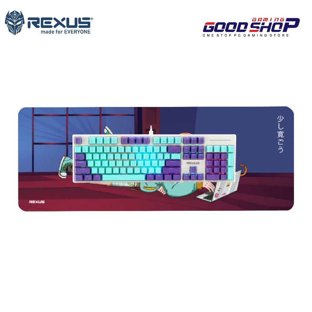Rexus Keyboard Mousepad AYAKA Series Full Size
