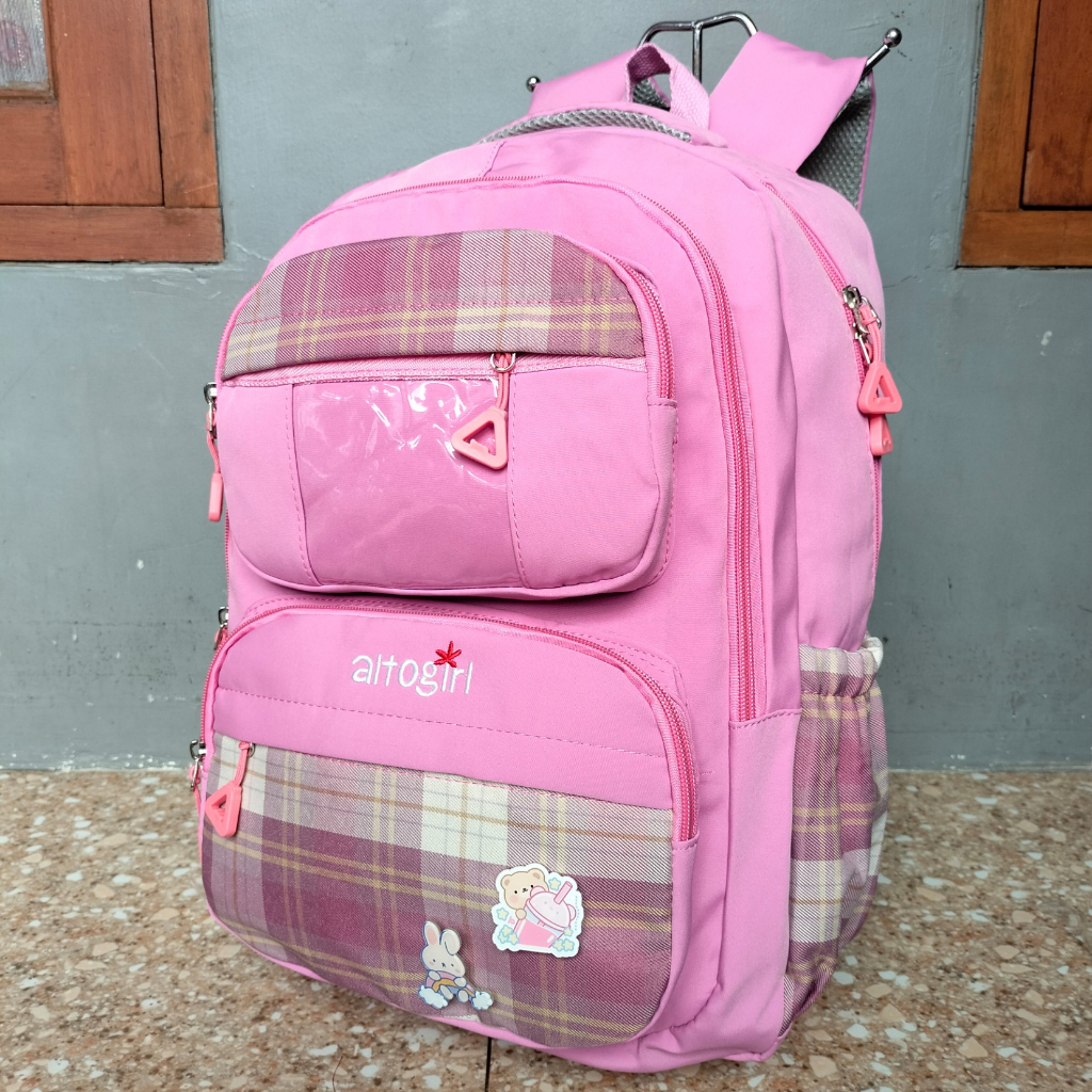 Tas Ransel Backpack Sekolah Anak Perempuan Alto Girl Original Pandora