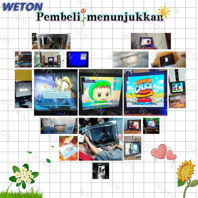 Weyon TV LED 21 inch Smart TV Televisi Murah With STB Garansi 1 Tahun