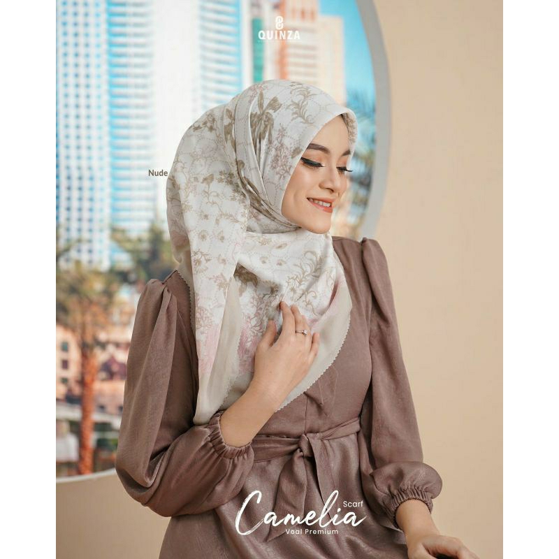 Camelia Scarf By Quinza