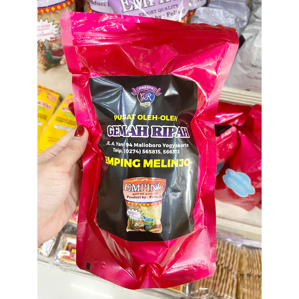 

Emping melinjo goreng aneka rasa Gemah Ripah