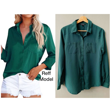 [PROMO] NEW ROZ ALI POCKET SHIRT WOMEN