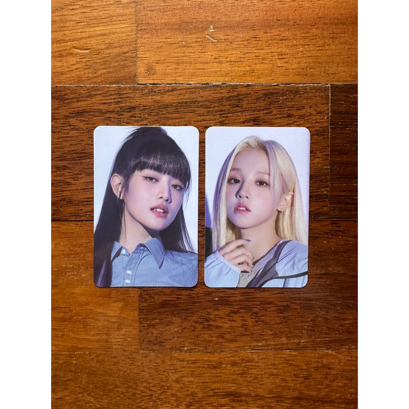 gidle acbf yuqi minnie photocard (g)i-dle