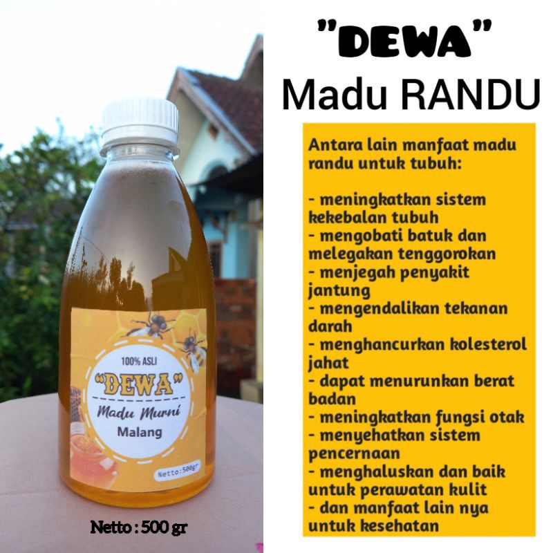 

Madu Murni RANDU Asli 100% Murni