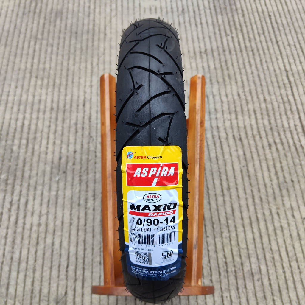 Ban motor matic Aspira Maxio Rapido 70 90 14 Tubeless