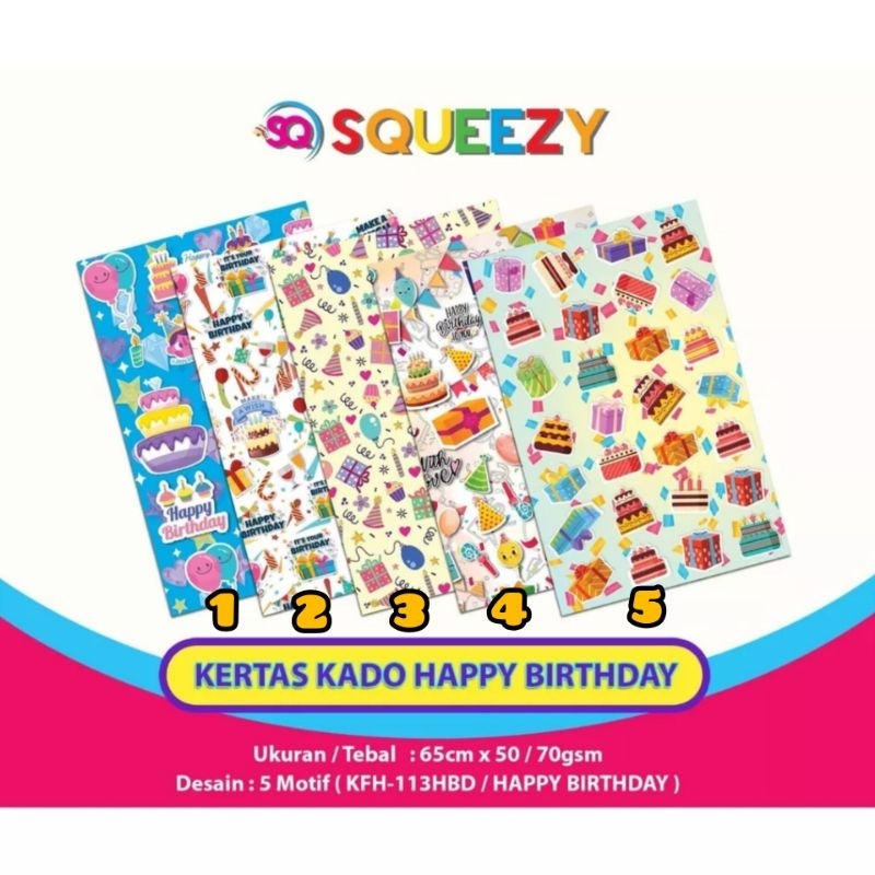 

kertas kado happy birthday