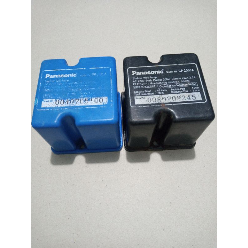TUTUP KAPASITOR POMPA AIR PANASONIC gp 200ja