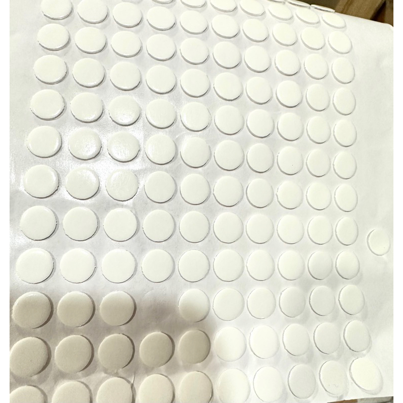 

5 pcs 3m ukuran 1 cm , 1,5cm, 2 cm, 5cmbulat bening utk lem clay, art n craft