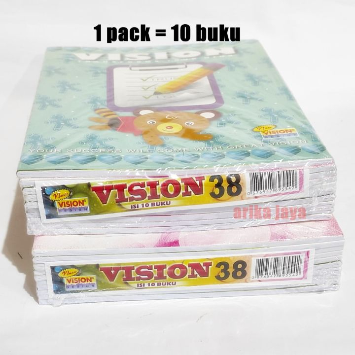 

BUKU TULIS GARIS VISION 38 Lembar