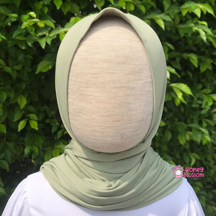 HONEYBLOSSOM - Pashmina instan dewasa mom Zelline / Jilbab pasmina cantik