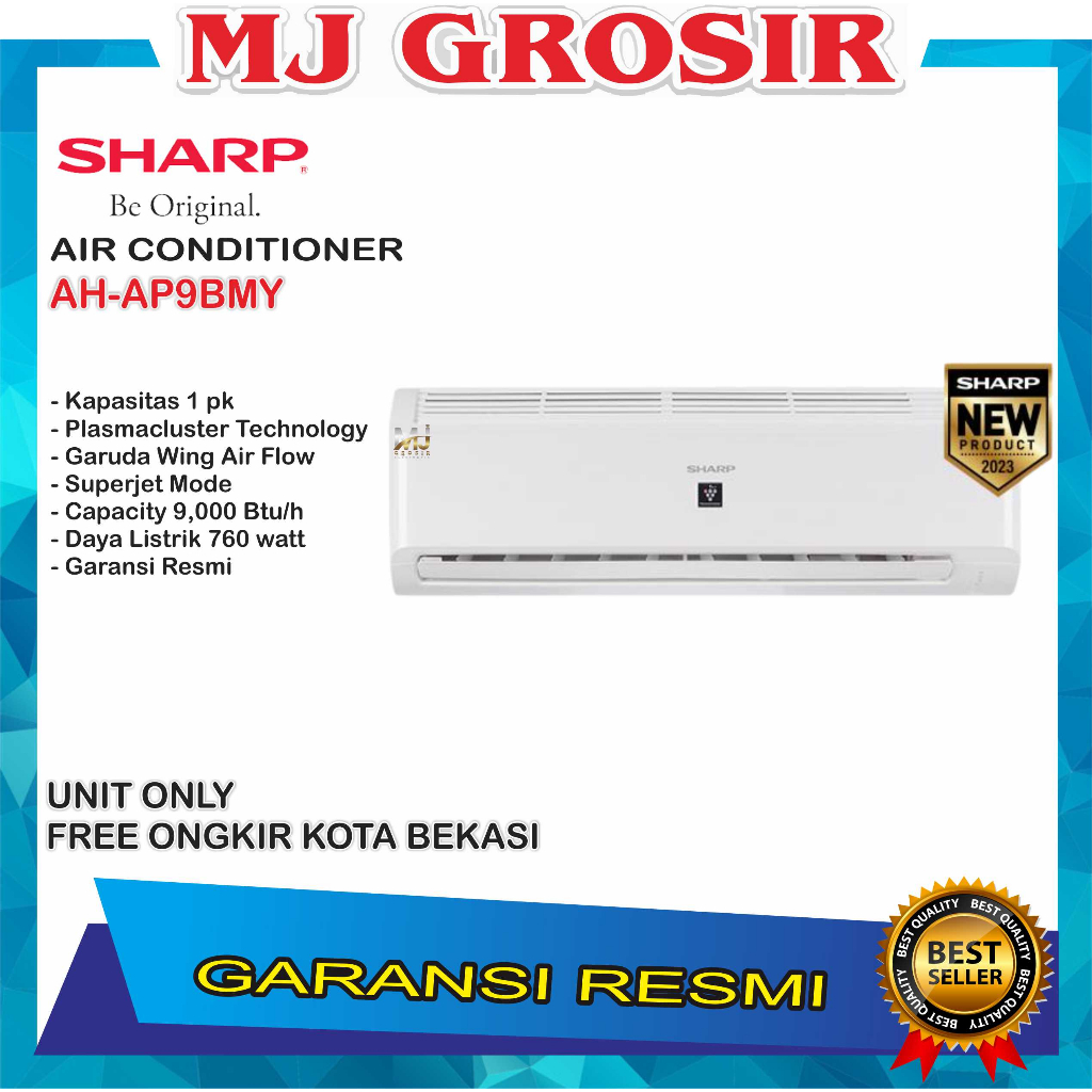 AC SHARP AH-AP 09 BMY 1 PK PLASMA CLUSTER UNIT ONLY