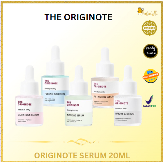 [BPOM] THE ORIGINOTE - Serum Acne | Bright | Vitc | Peeling | Retinor 20Ml