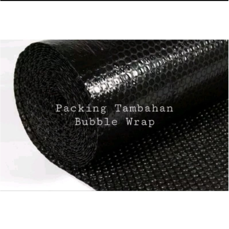 

Extra bubble wrap untuk packaging (tdk dijual terpisah)