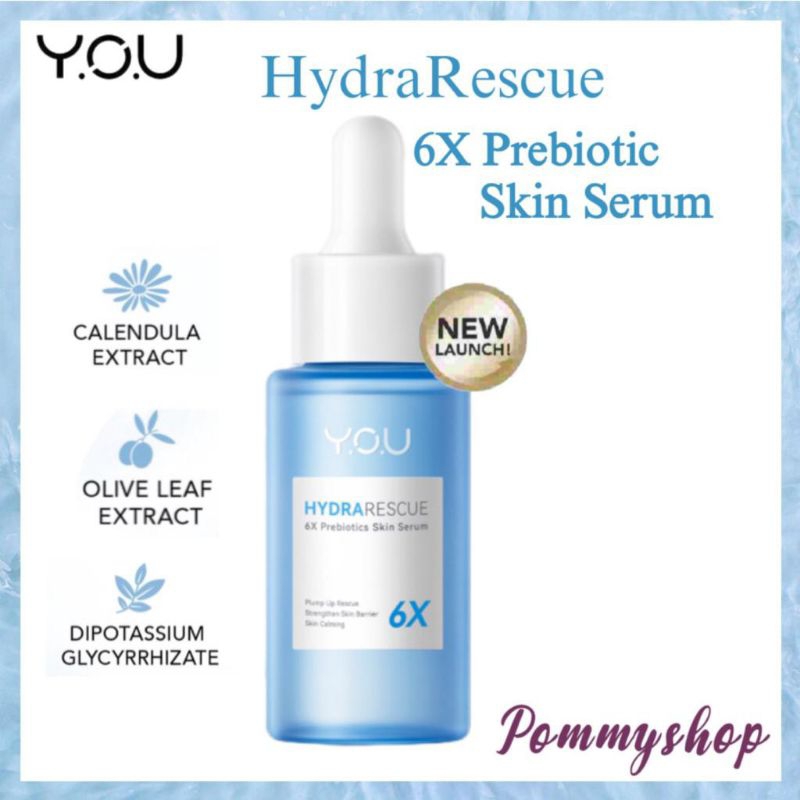 You Hydra Rescue 6X Prebiotics Skin Serum Hyaluronic Acid For Hydrating 30ml