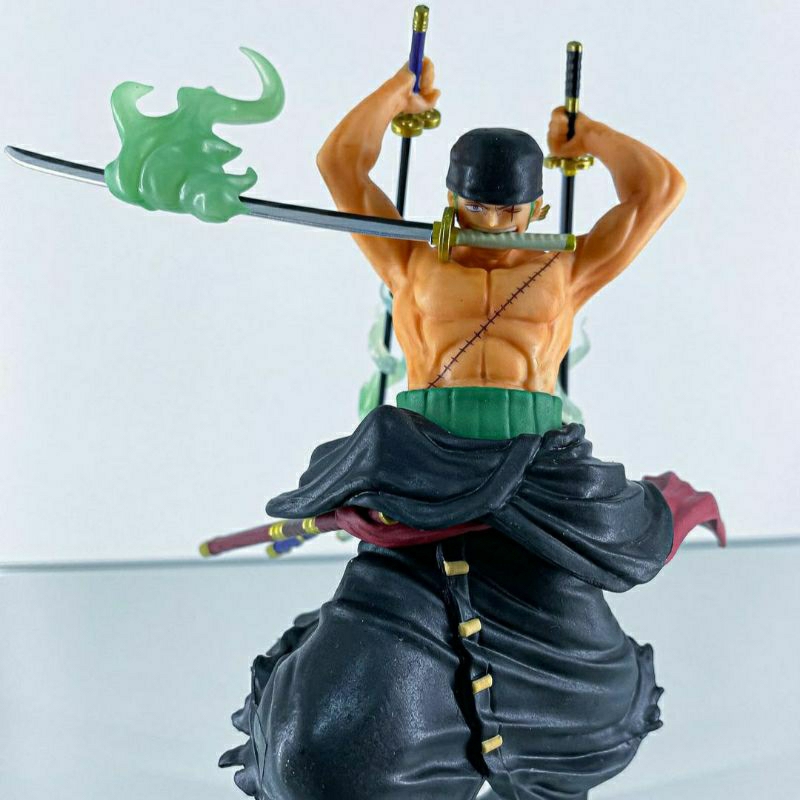 Action Figure Zoro One Piece Onigashima Battle Wing Ichiban Kuji Prize A