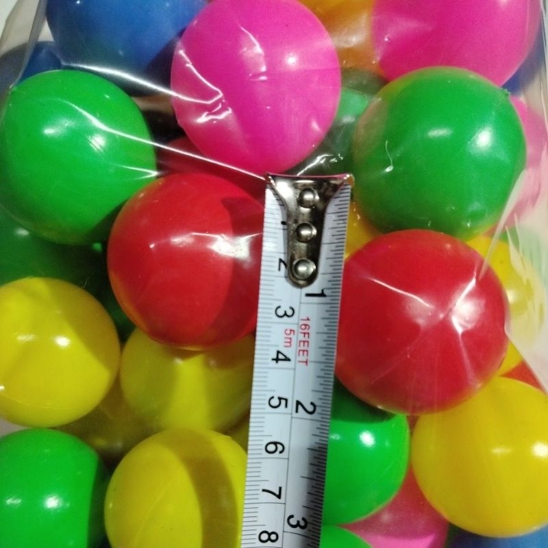 Bola Mandi Plastik Warna Warni isi 100 Pcs
