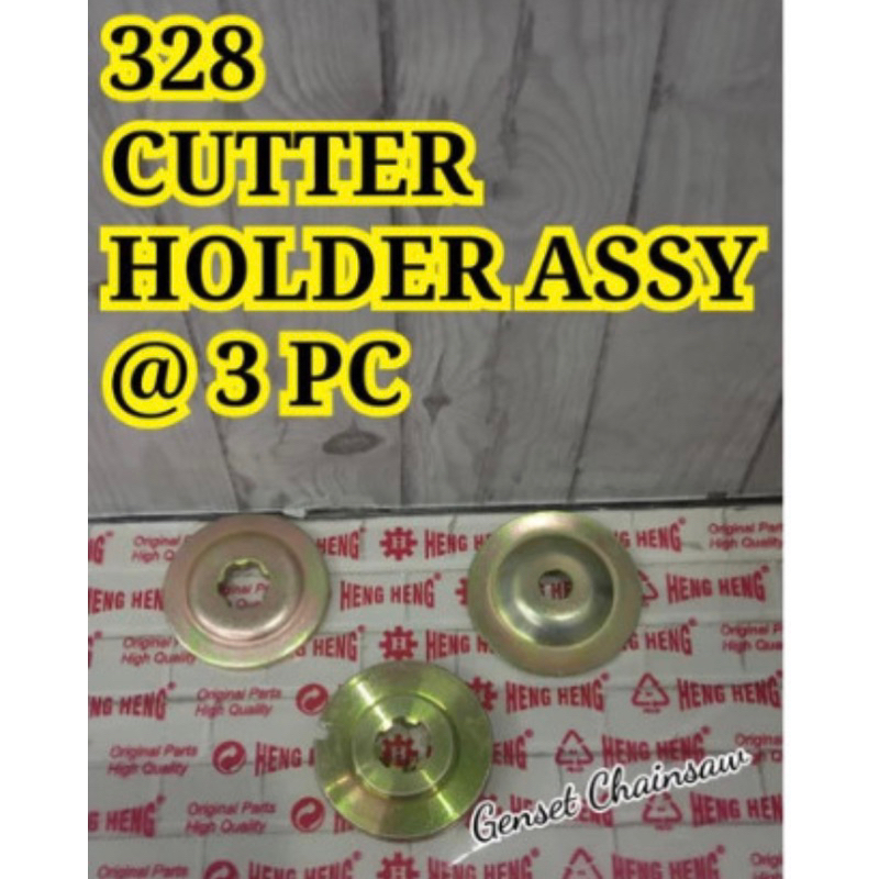 

PLATE SET CUTTER HOLDER SET PENJEPIT PISAU KEPALA PISAU MESIN POTONG RUMPUT 1set (3pcs) cutter holder set plat ganjalan pisau komplit mesin potong rumput 318 328 338 komplit