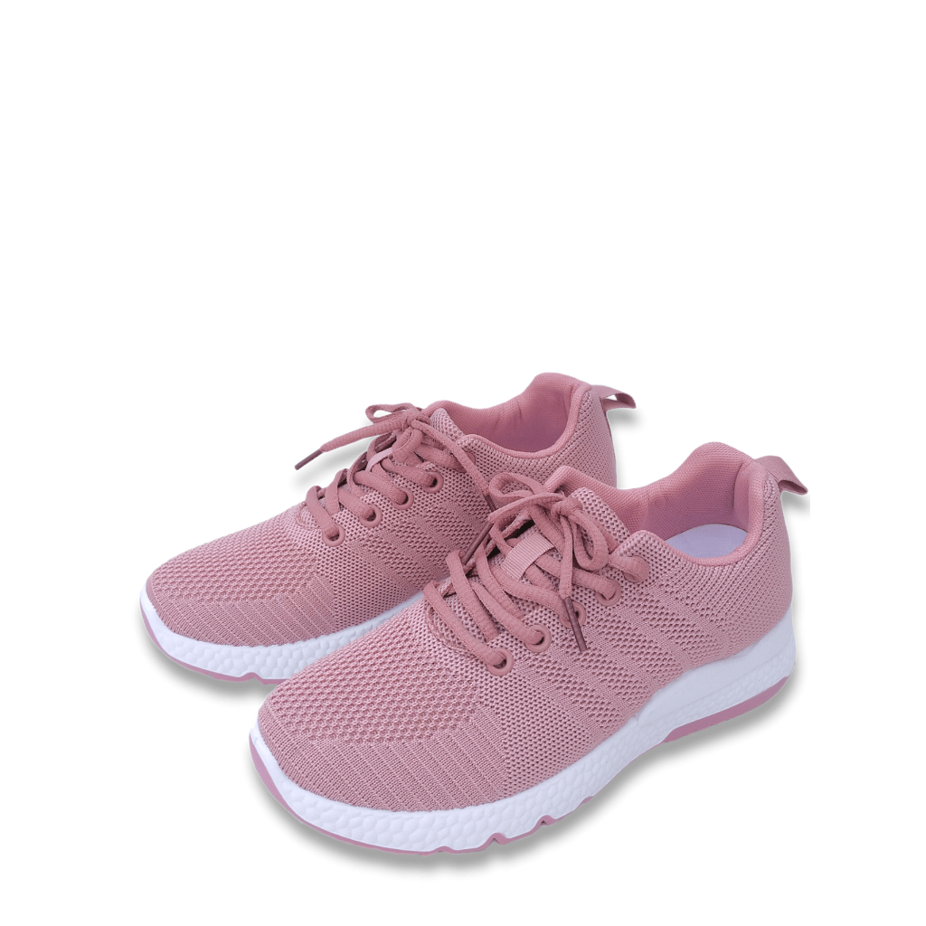 WM-1M003 SEPATU SNEAKERS RUNNING FASHION SPORT CASUAL OLAHRAGA TERBARU STYLE GARIS KOMBINASI FASHION WANITA PRIA BAHAN RAJUT SLIP ON BEST QUALITY REAL PICT