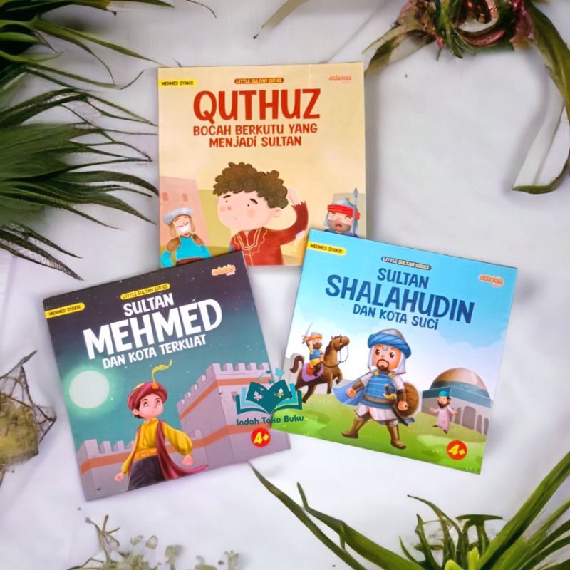 Adzkia - LITTLE SULTAN SERIES Buku Cerita Anak Muslim Islam Islami Murah Shalahuddin Al Ayyubi Muhammad Al Fatih Quthuz