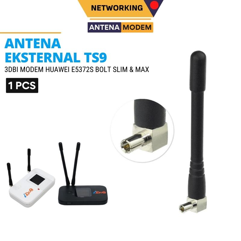 (1 Satu)Antena Eksternal Penguat Sinyal Mifi Terbaik Modem Wifi Huawei Bolt Sierra ZTE Vodafone