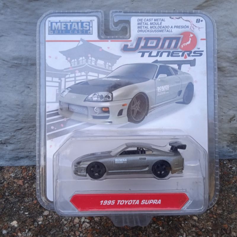 jada toys Jadatoys jdm tuners 1995 Toyota Supra abu grey