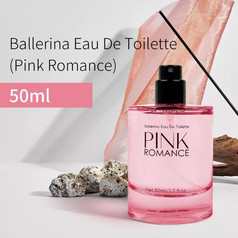 Miniso parfum wanita 50ml Ballerina eau De Toilette Pink Romance &amp; Amber Grace