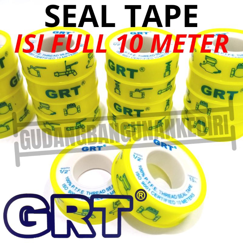 [VIPER] seal tape sealtape TBA VIPER siltep selotip isolatip solatip PTFE Kig full 10 meter