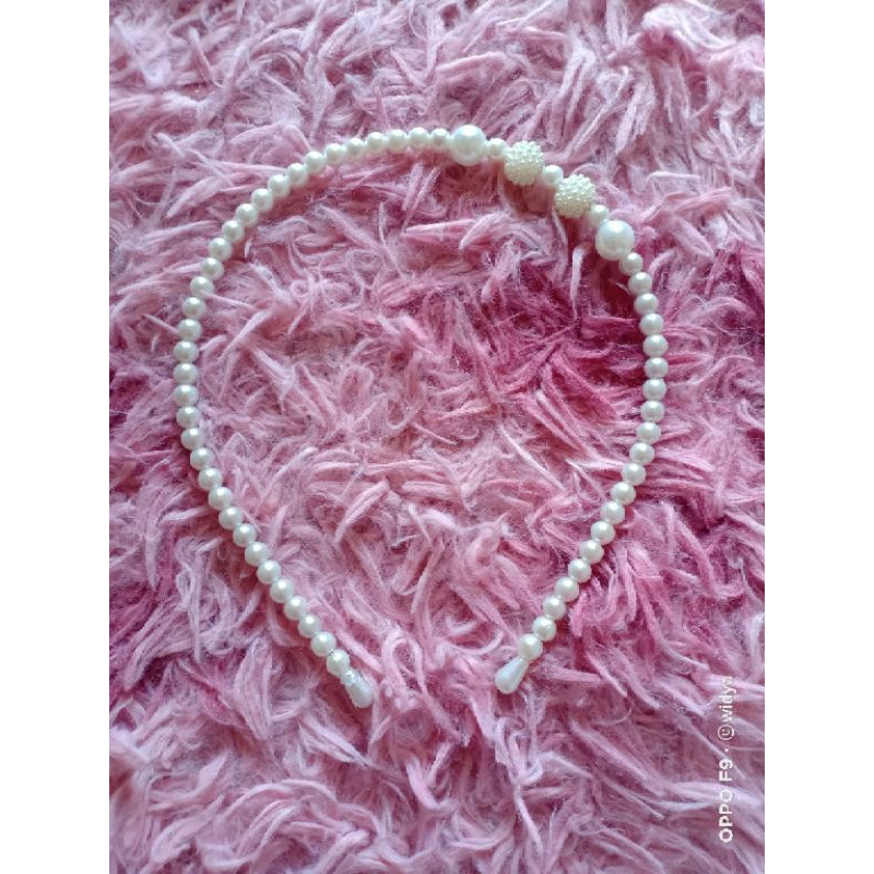 Bando Mutiara Korea/Bando Jilbab Pashmina