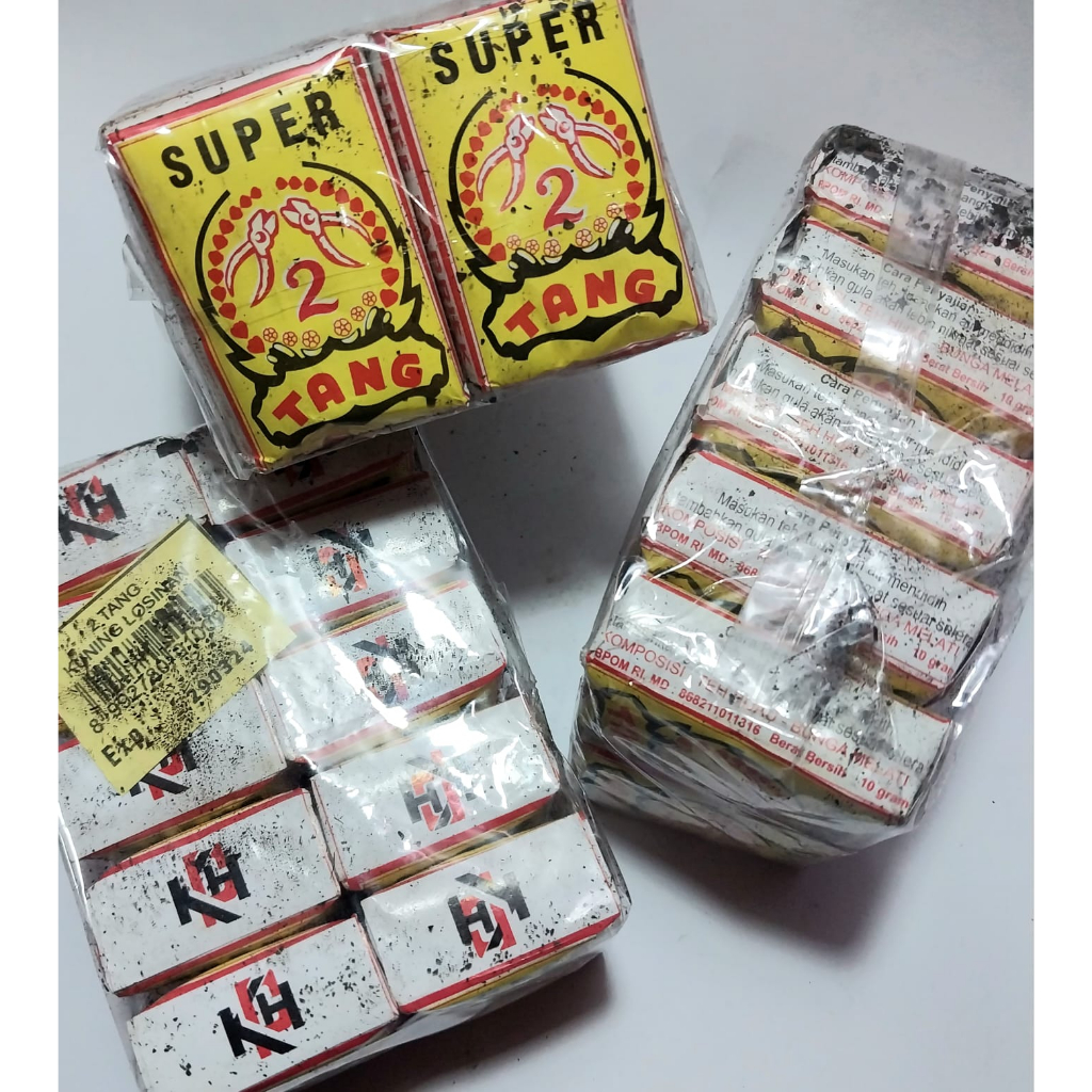 

Teh 2 Tang Super/Kuning Khas Tegal Isi 10 pcs