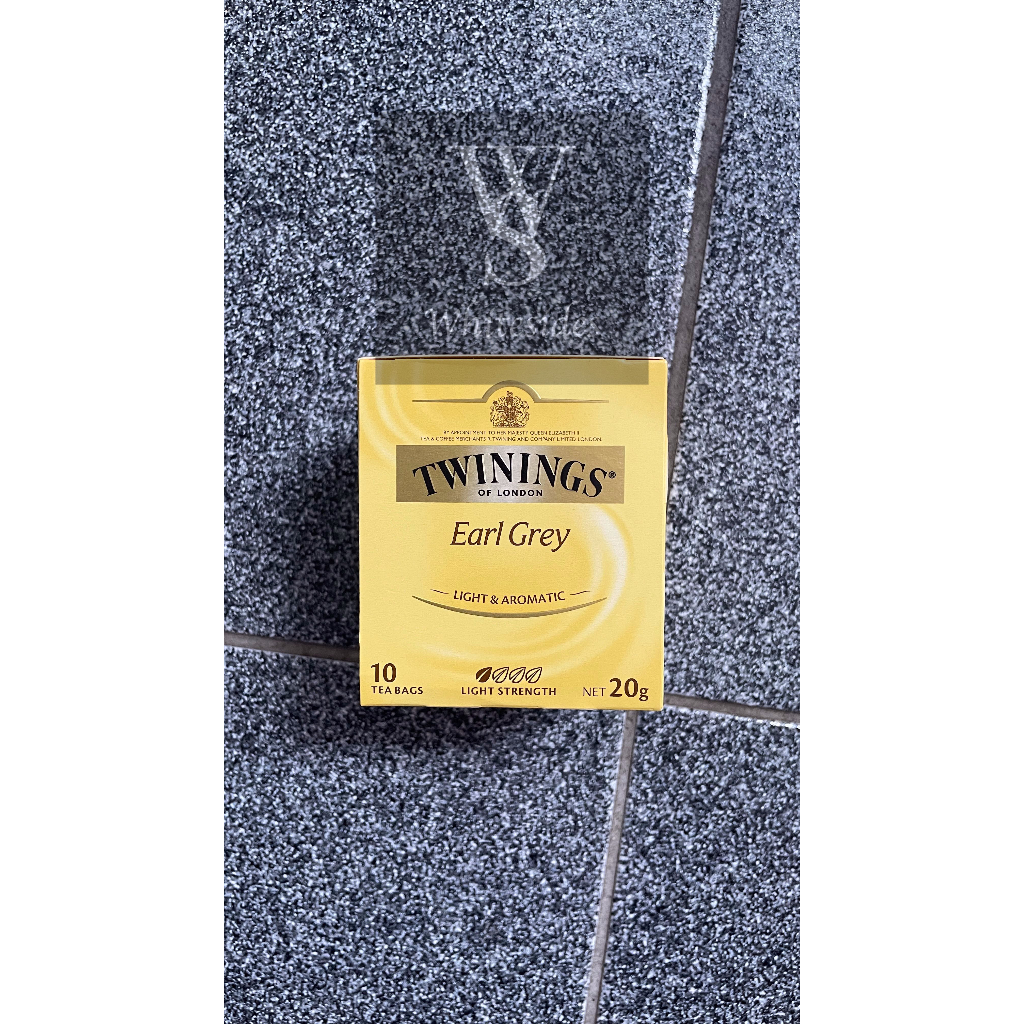 

Earl Grey - 10 Tea Bags Twinnings Twinings Australian Afternoon Pure Camomile Spearmint Spiced Apple Honey Vanilla Chai Cranberry & Pomegranate Darjeeling English Breakfast Extra Strong Greentea Jasmine Mint Lemon Twist Ginger Russian Caravan Peppermint