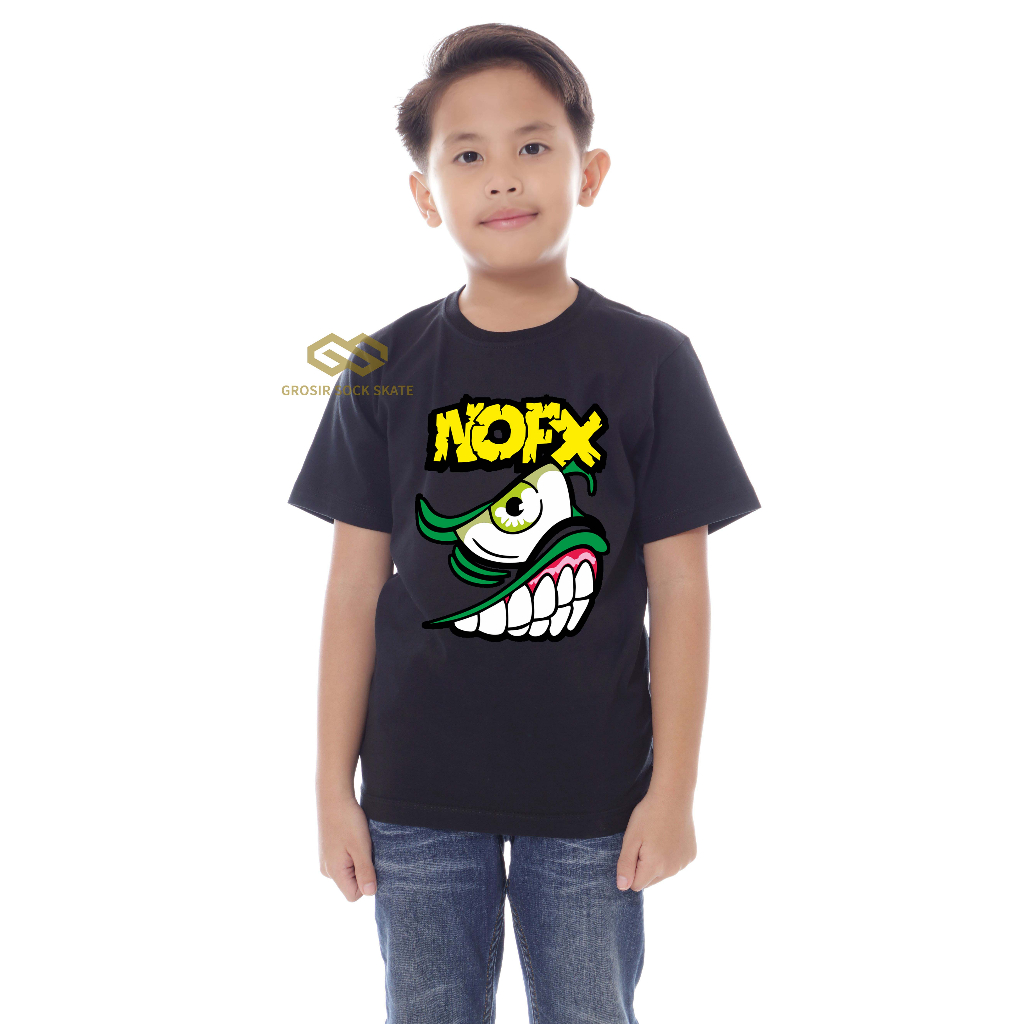 KAOS BAND ANAK/ KAOS MUSIK NOFX USIA 1-12 TAHUN