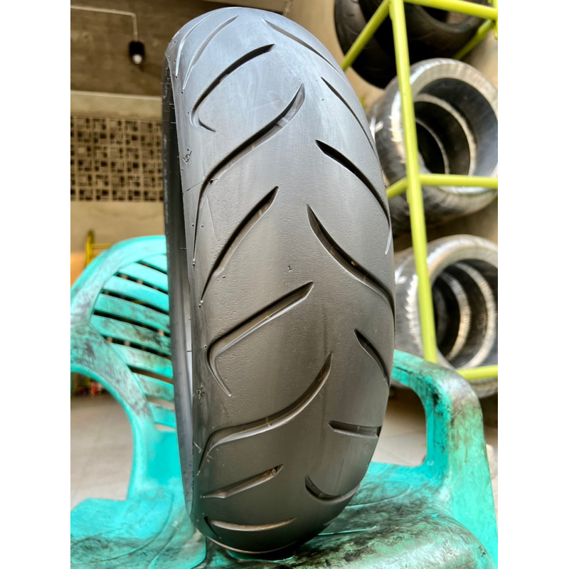 A DUNLOP SPORTMAX D222 160/60-17 BAN LIMBAH MOGE GAMBOT TAPAK LEBAR BIG BLOCK DUAL PURPOSE