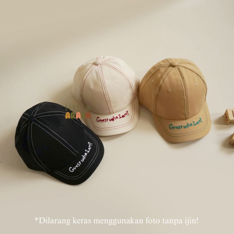 Little Arash | GWI Hat | Topi baseball anak import | Topi anak import