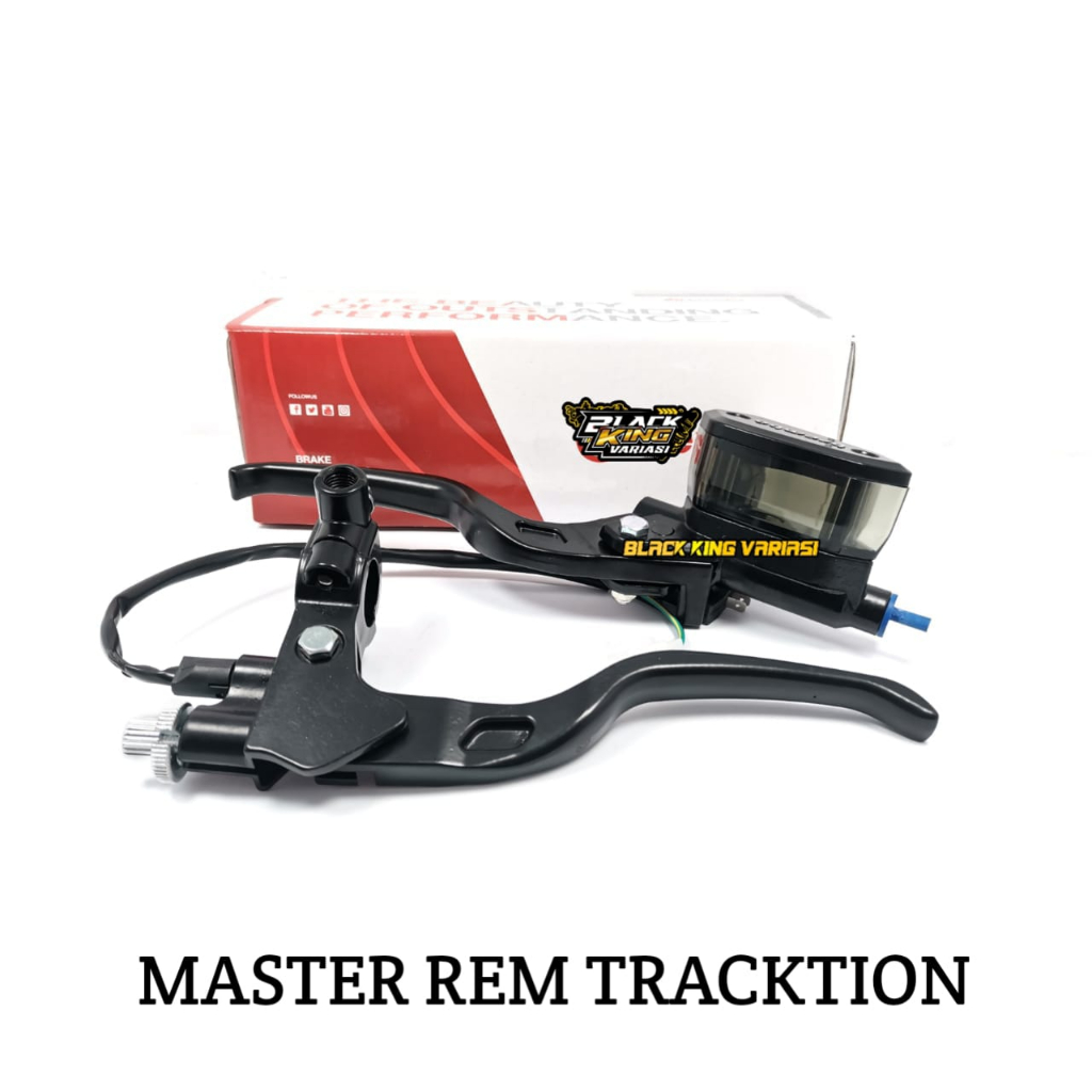 Master Rem Oval Master Rem Hitam Master Rem Tracktion Tabung Kopling Hitam Handle Motor Rem Universal